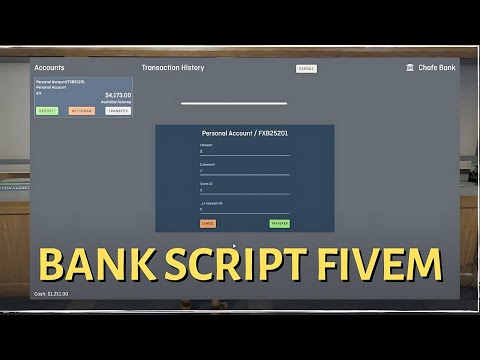 Fivem Bank script | Qbcore Script | Fivem Script