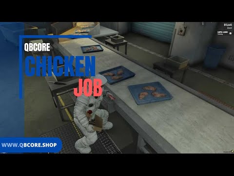 Qbcore chicken job Inspired by GTA Online | QBCore Script