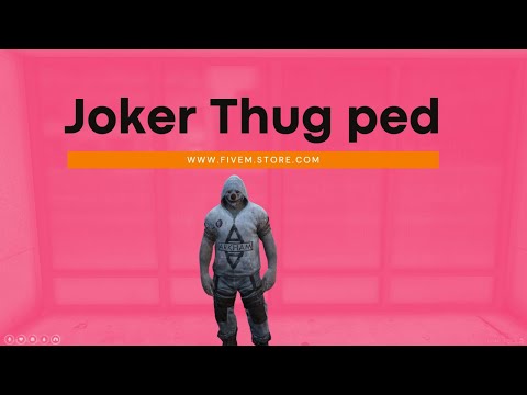 Fivem Joker Thug ped