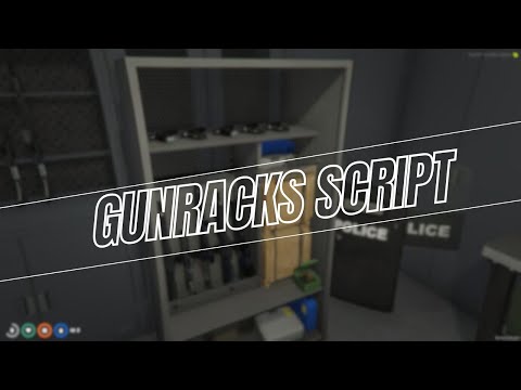 Fivem Gunracks Script | Fivem Roleplay Scripts | Qbcore Script