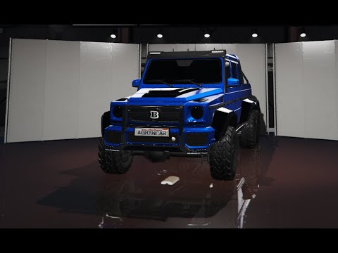 [FiveM Vehicle] Fivem Mercedes-Benz G63 AMG 6x6 Car for fivem servers