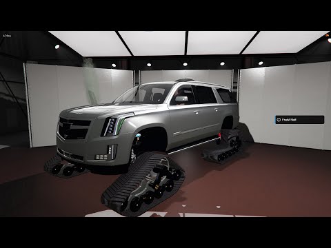 Fivem Cadillac Escalade Mattracks Car | FiveM Car & Vehicle