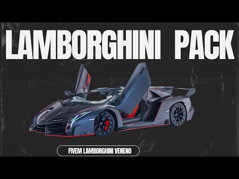 Fivem Lamborghini Car Pack