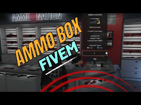 fivem ammo box Script | Fivem Roleplay Scripts | Qbcore Script