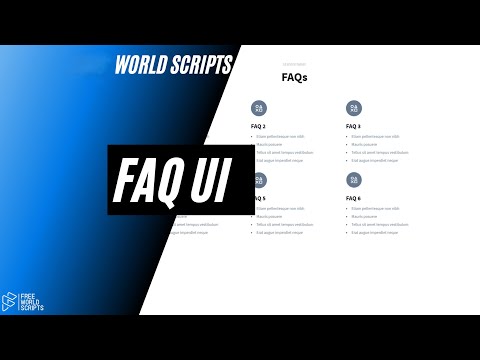 Fivem World FAQ Script  | Fivem Script | GTA 5