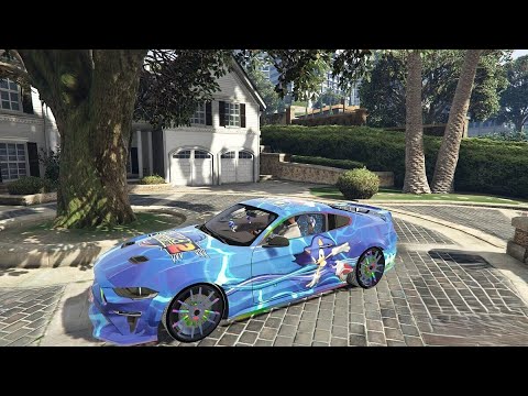 Fivem Ford Mustang GT Sonic Edition | 3D vehicle