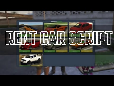 Fivem Rent Car Script  | Qbcore Script  | Fivem script