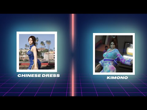 Fivem Kimono & Chinese Dress Ped