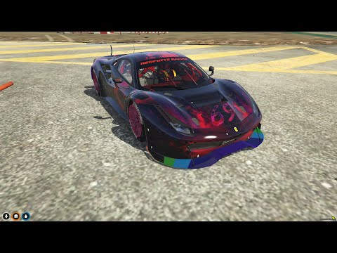 Fivem Ferrari 488 GTE | 3D Vehicle