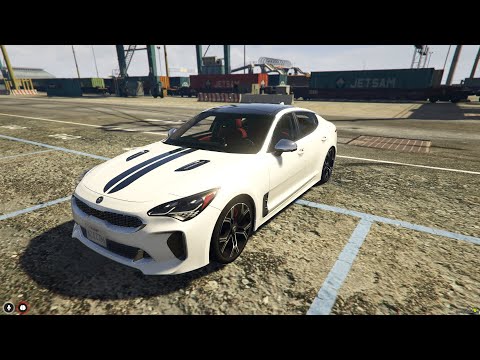 Fivem Kia Stinger GT Car  | FiveM Sport Car & Vehicle