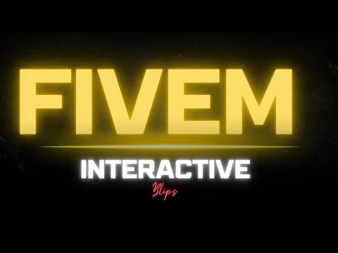 Fivem Interactive Blips  | Exs script  | Fivem script