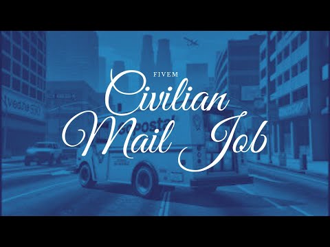 Fivem Civilian Mail Job | Fivem Roleplay Scripts | Qbcore Script