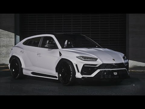 Fivem Lamborghini Urus Wide Custom Body | Police Vehicle