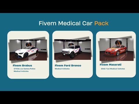 Fivem Medical Car Pack