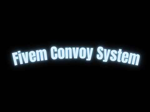 Fivem Convoy System Inspired by GTA Online | QBCore Script