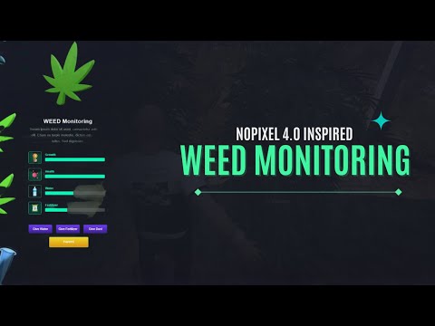 Fivem nopixel 4.0 weed  | Fivem Script