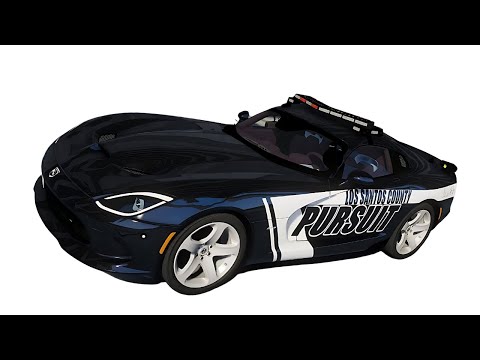 Fivem Dodge Viper Pursuit | Police Vehicle