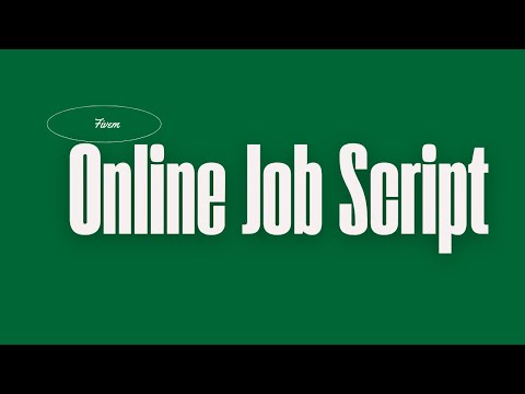 Fivem Online Job Script