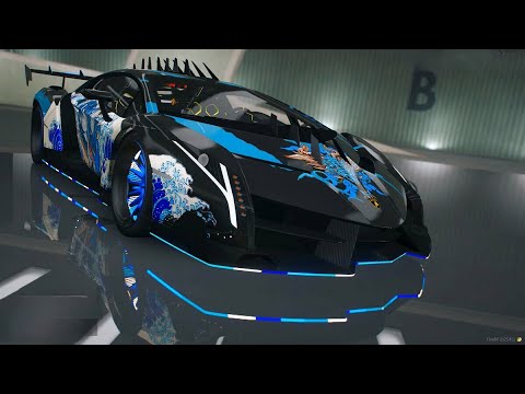 Fivem Lamborghini Veneno DRAGON | 3D Vehicle