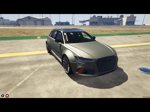 Fivem Audi RS6 Prior Design Car | FiveM Car & Vehicle | GTA V