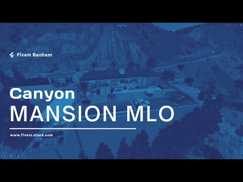 Fivem Banham Canyon Mansion MLO Interior & map for Fivem Store| GTA 5