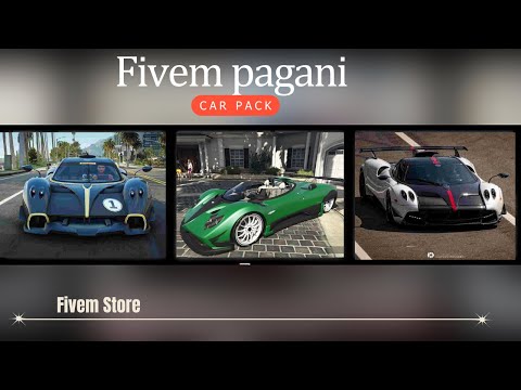 [FiveM Store ] Fivem pagani car pack for fivem servers