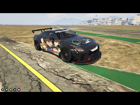 Fivem Fantasy Paintjob for y97y's 2017 Nissan GT-R  | 3D Vehicle