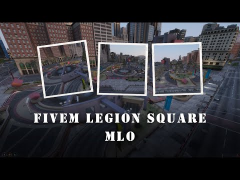 Fivem Legion square MLO Interior & map for Fivem Store| GTA 5