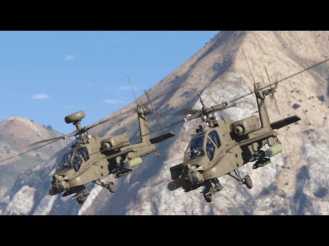 Fivem AH-64D Longbow Apache | Helicopter