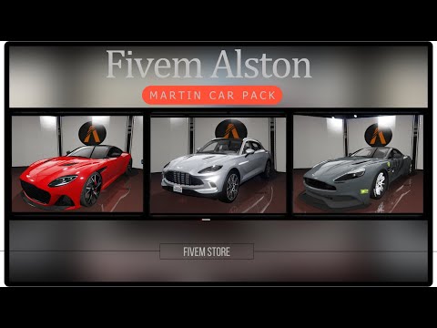 [FiveM Maps] for Fivem Alston Martin car pack  your cutom server