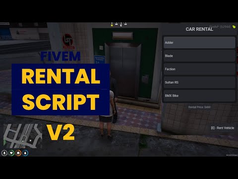 Fivem Rental Script for your Roleplay servers | Fivem .store