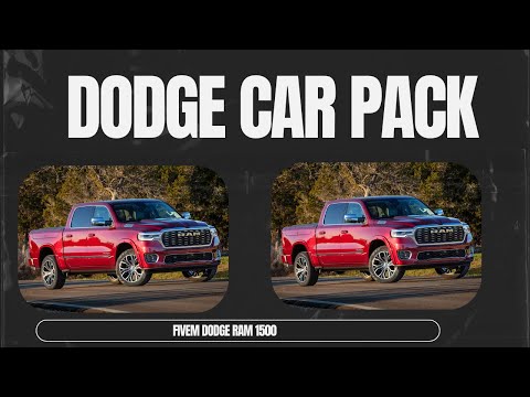 Fivem Dodge Car Pack