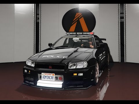 Fivem Nissan Skyline R32/34 | Police Vehicle