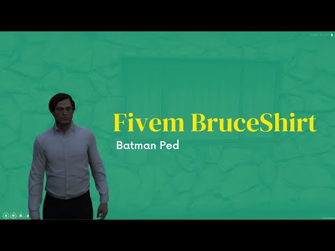 Fivem BruceShirt Batman Ped