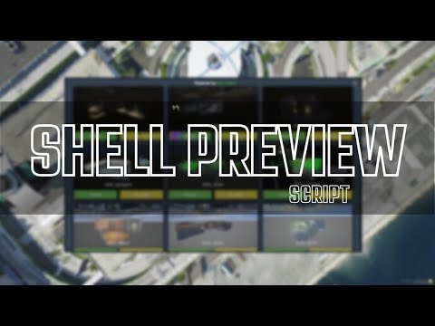 Fivem Shell Preview Script | Fivem script