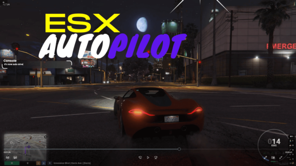 Experience fivem AutoPilot scripts in ESX for effortless navigation. Elevate immersion with enhanced autopilot features. The ultimate script solution.