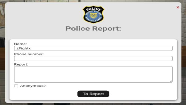 Efficiently manage incidents with ESX Police Report script on your Fivem server. Streamline reporting process for police department. Contact us now!