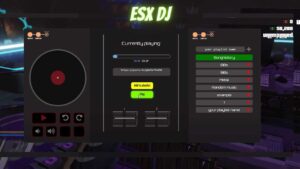 Elevate your server ambiance with ESX fivem dj script. Open DJ booth in FiveM for immersive entertainment. Get the best RP experience!