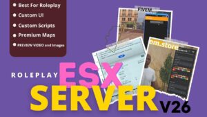 Fivem server foundation with our ESX base. Download now for a robust starting point, ensuring a seamless and feature-rich multiplayer gaming experience