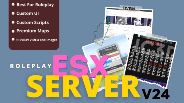 A nostalgic journey with our ESX Legacy Fivem server. Download now to rediscover classic gameplay and unlock a world of timeless multiplayer excitement!