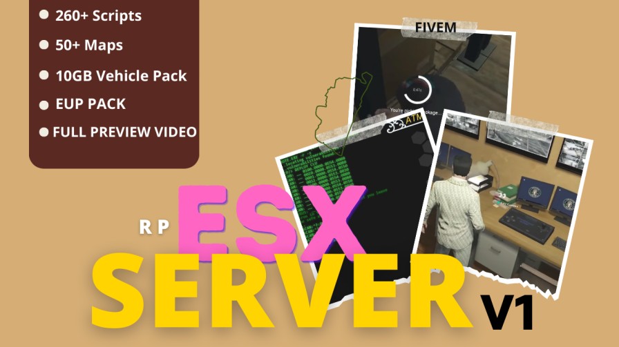 Fivem Esx Rp Server 