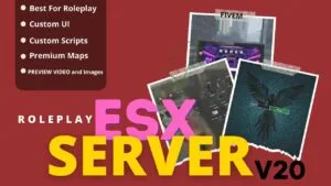 Gaming adventures with our comprehensive Fivem full ESX server package. Unleash the ultimate multiplayer experience - download now for limitless excitement