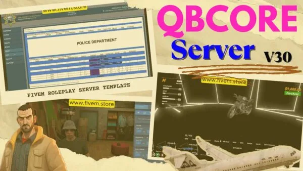 Discover the magic of Fivem Roleplay Server Templates for an immersive roleplaying adventure with qbcore framework severs