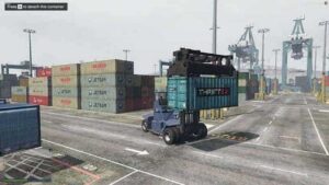 Find out how well the Fivem Container Forklift handles simulated freight. Examine its attributes, advantages, and effects on virtual logistics