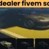 Explore the thrilling world of Car Dealer FiveM Script, an immersive expansion for the well-liked role-playing game GTA V.