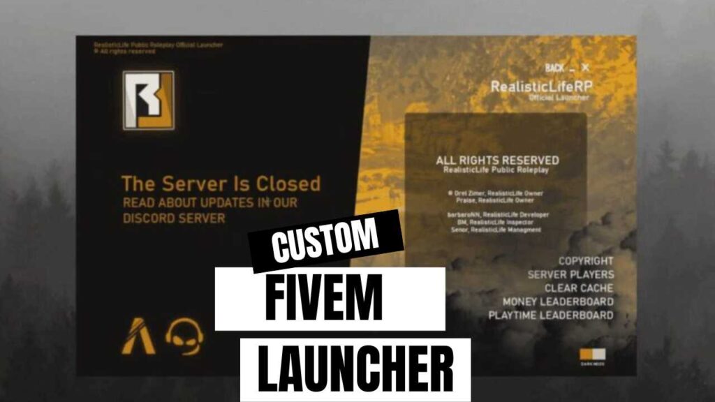 custom fivem launcher - FiveM Store