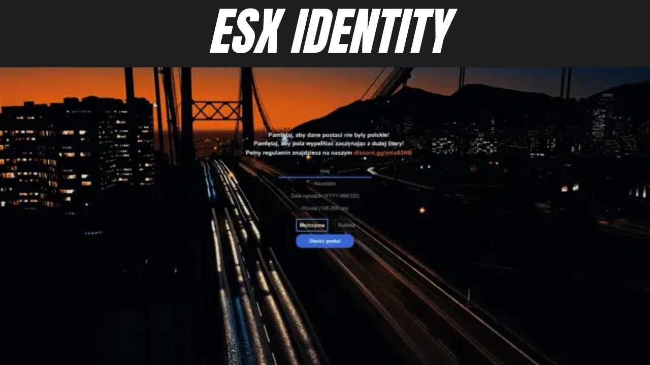 esx identity - FiveM Store