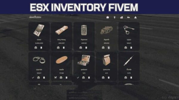 With the help of this in-depth guide, you can fully utilize the esx inventory fivem in FiveM. Discover how to control things, use the UI,