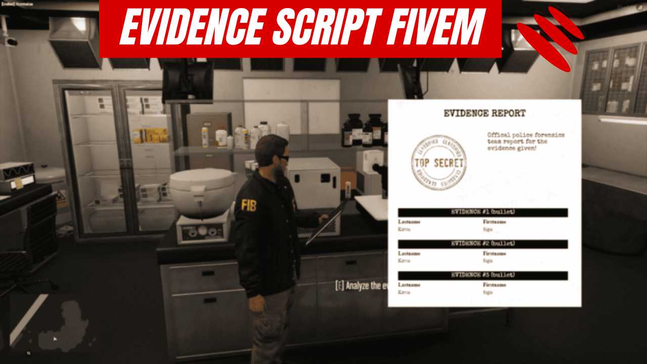 Evidence Script Fivem 