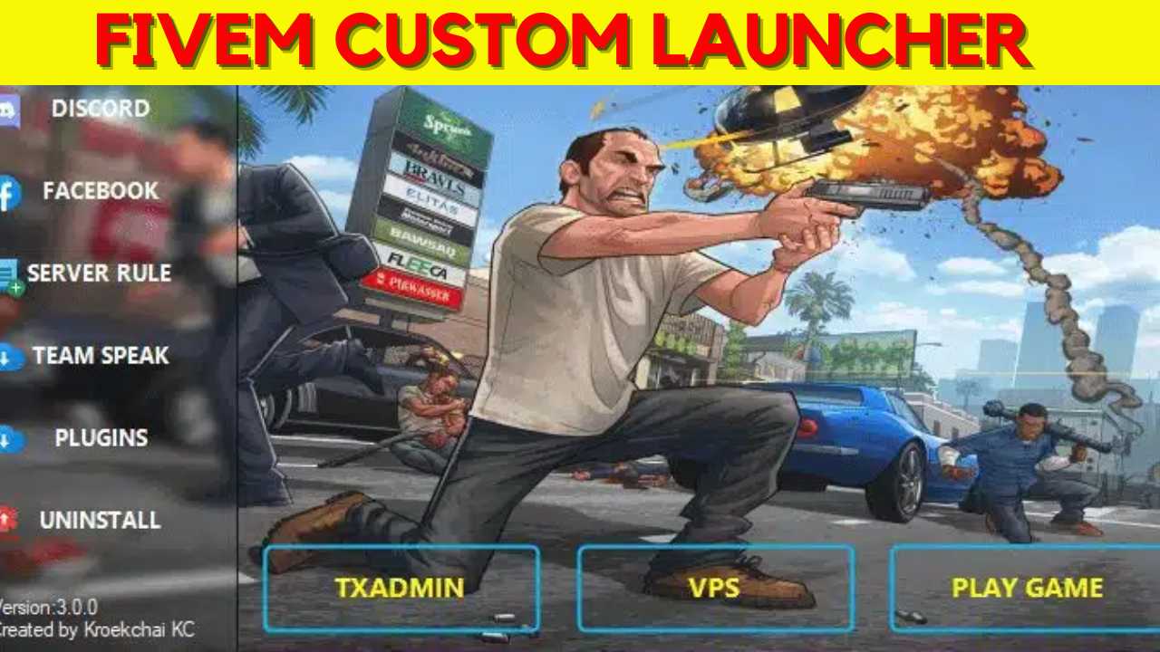 fivem custom launcher - FiveM Store